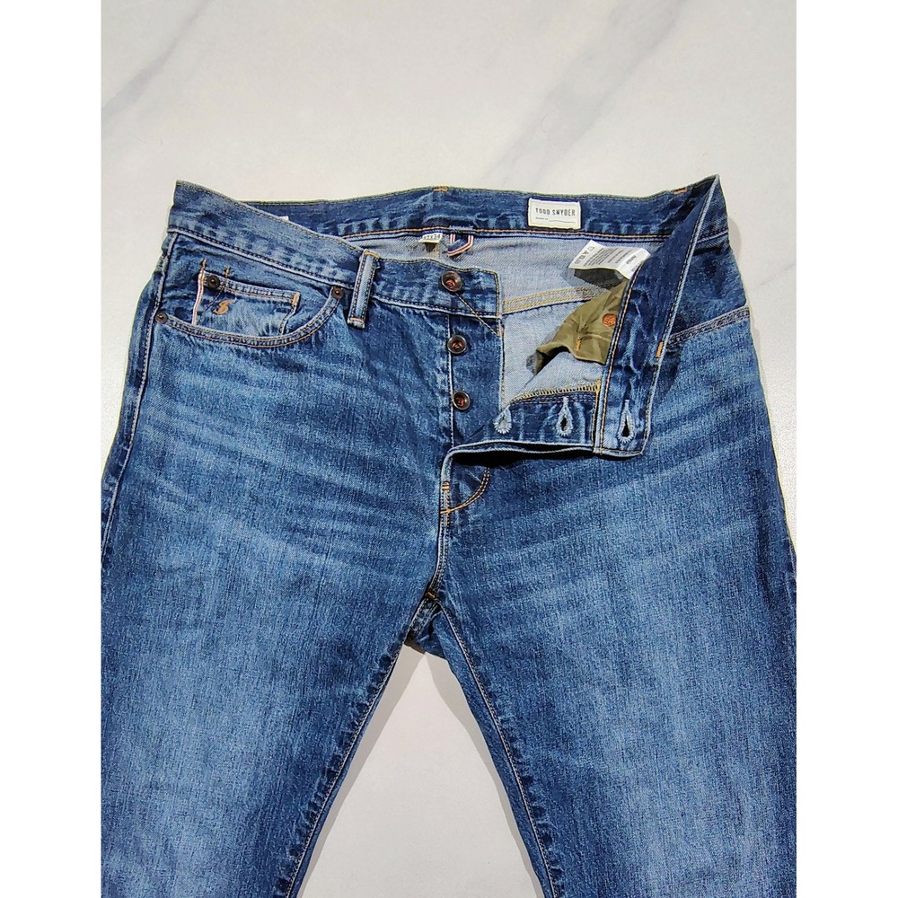 Todd Snyder 12.5oz Selvedge Denim Jeans Pants Slim Fit Cotton Mens Size 32x32